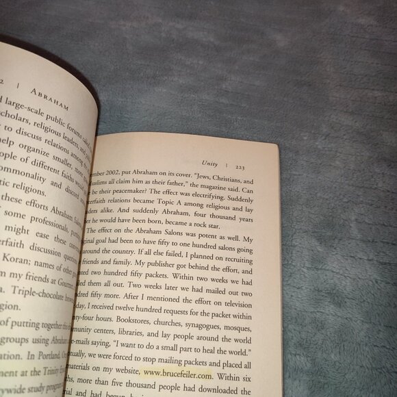 Book Abraham History Bible Bruce Feiler New York Times Bestseller Paperback - Picture 10 of 10